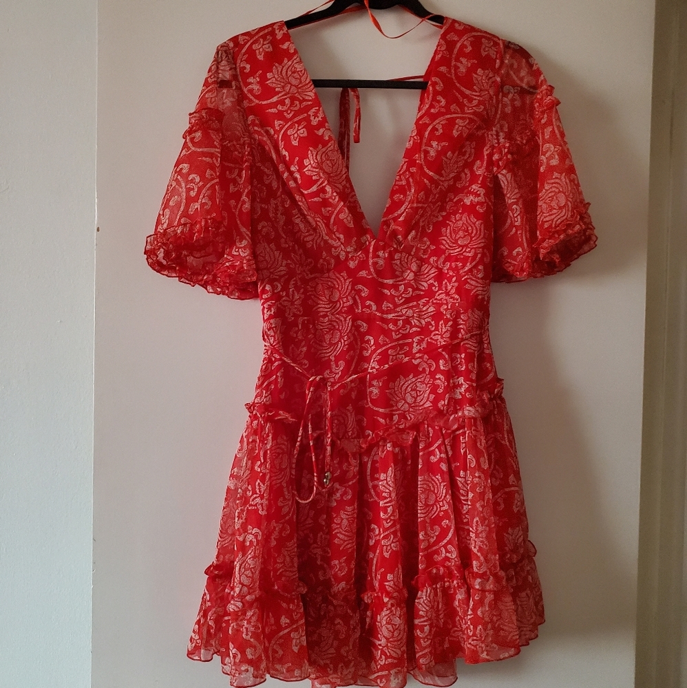 Angel Biba red dress